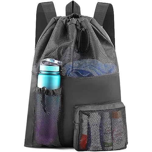 Mesh Swim Bag Backpack