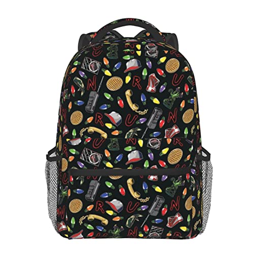 Stranger School Things Laptop Student School Book Bag