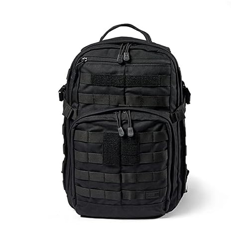 5.11 Tactical Backpack - Rush 12 2.0 - Military Molle Pack, Small, Black