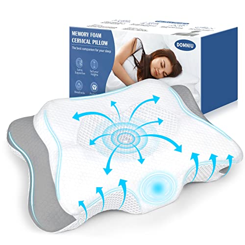 Contour Memory Foam Neck Pillow for Pain Relief