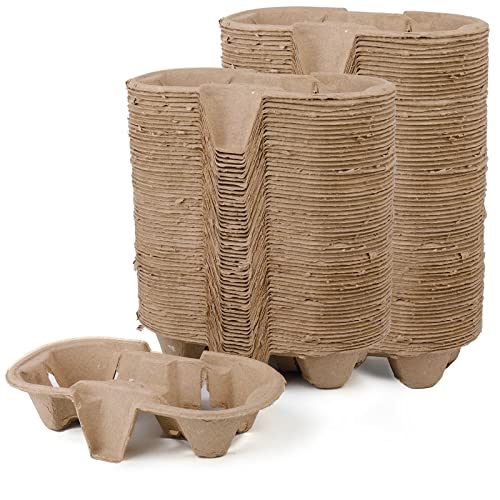 ZOOFOX 100 Pack Disposable Drink Tray