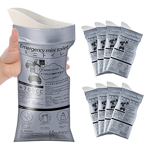 Moodooy Disposable Emergency Urinal Bag - Portable Camping Pee Bags