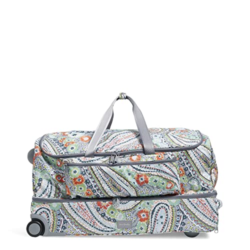 Vera Bradley Women's Recycled Lighten Up Rolling Duffle Luggage Vera Bradley Women's Recycled Lighten Up Rolling Duffle Luggage