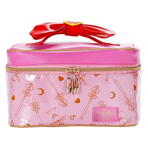 NocksyDecal Sailor Moon Makeup Bag: Cute and Portable Travel Organizer for Cosmetics