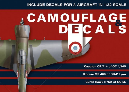 Caudron Cr. 714, MS 406, Hawk H75A (1/32 Scale) (Camouflage and Decals)
