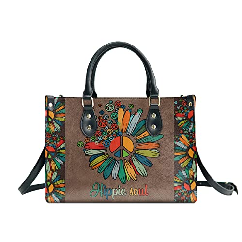 Colorful Hippie Gifts Peace Hippie Purses for Women