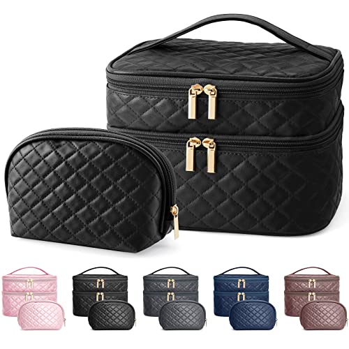 MAANGE Makeup Bag, 2 PCS Cosmetic Bag