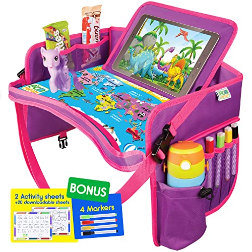 ECOFANTASY Kids Travel Tray