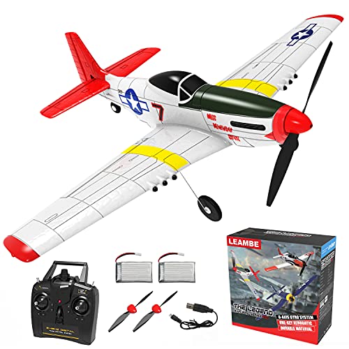 LEAMBE RC Plane with Easy Control for Adults & Kids