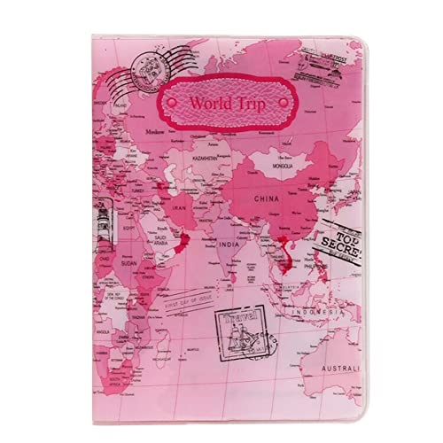 BESPORTBLE Travel Pink Passport Holder