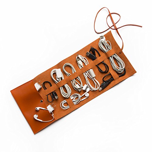 Travel Cord Roll Orange