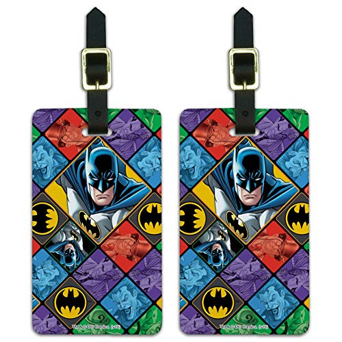 Batman Luggage ID Tags - Set of 2