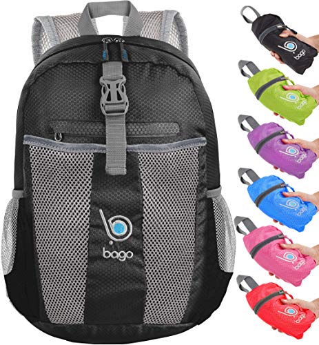 Bago Lightweight Day Pack for Travel - 25L Hiking Backpack