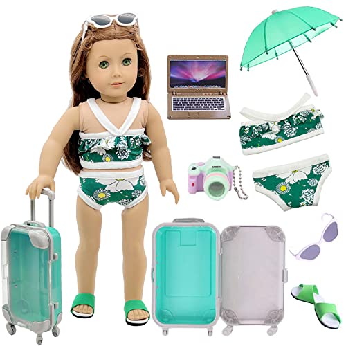 Doll Travel Set Suitcase and Accessories