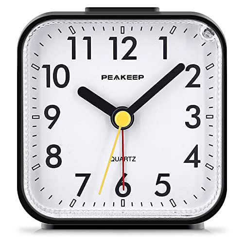 Peakeep Small Travel Alarm Clock