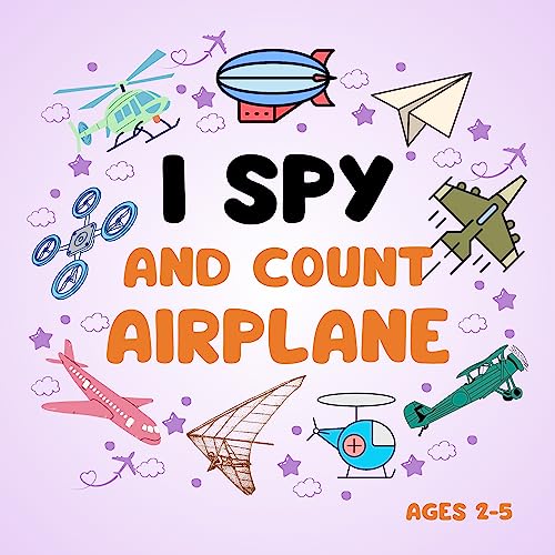 I Spy Airplanes Counting Book