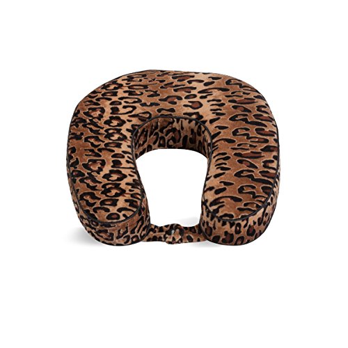 Memory Foam Neck Pillow - Leopard