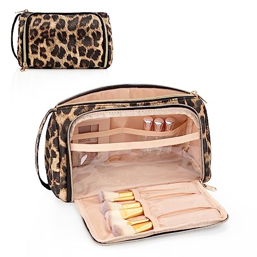 Leopard Print Cosmetic Bag