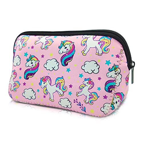 AJLTPA Cosmetic Bag Neoprene Zipper Pouch