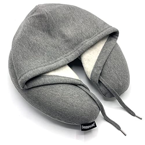 HoodiePillow Memory Foam Travel Pillow