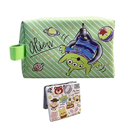 Cartoon Travel Cosmetic Bag with Cute Design and Large Capacity