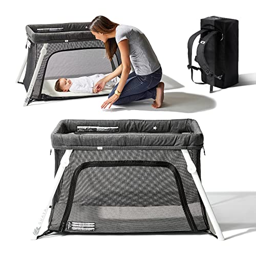 Guava Lotus Travel Crib: Certified Baby-Safe Portable Crib