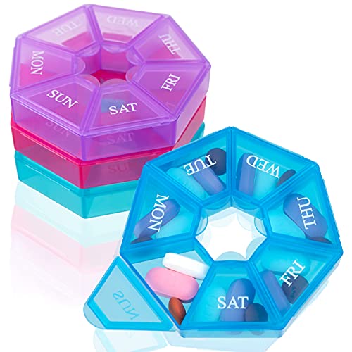 Portable Weekly Pill Organizer