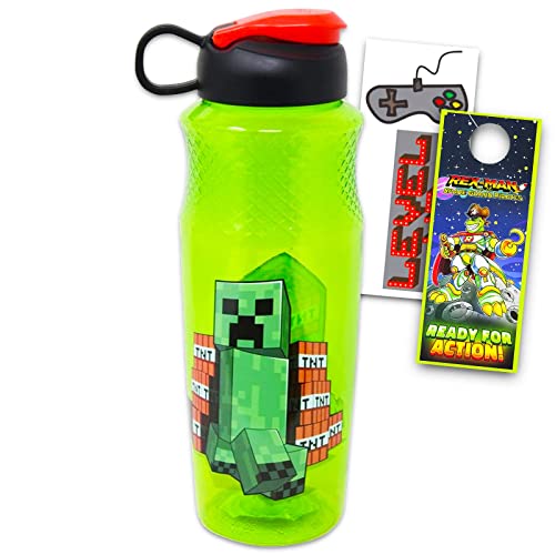 Minecraft Water Bottle Bundle for Boys