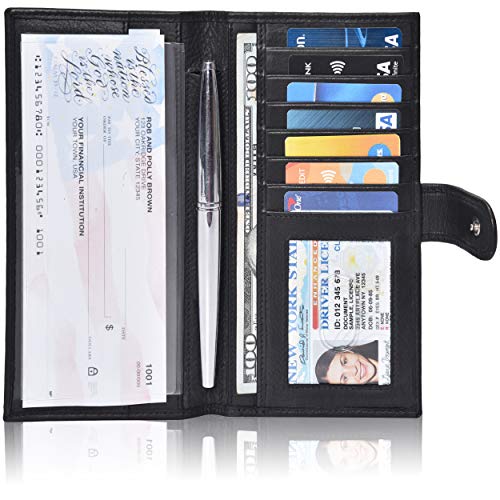 Valenchi RFID Checkbook Cover