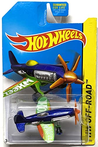 Hot Wheels Off-Road Daredevils Blue Mad Propz Airplane