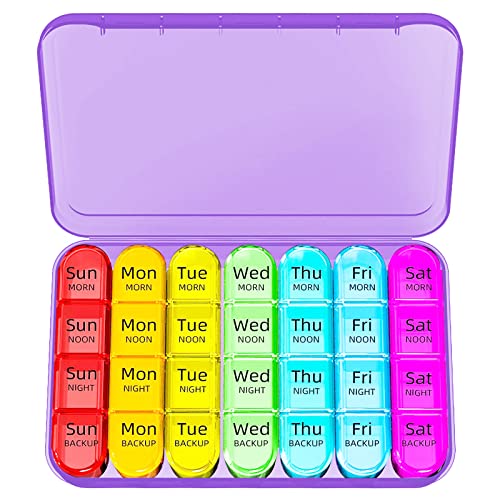 51Hq20aGPWL. SL500  - 13 Amazing Purple Pill Organizer for 2024