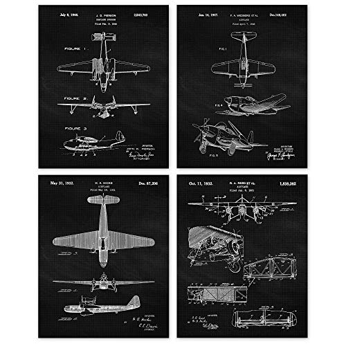 Vintage Propeller Airplanes Prints