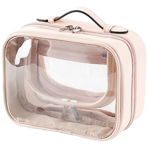 Veki Transparent Makeup Bag - Durable and Practical Travel Organizer