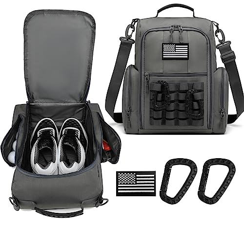 Golf Shoe Bag with Ventilation & Multiple Pockets