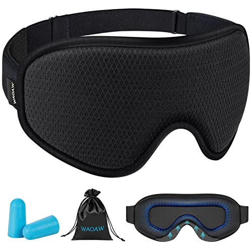 WAOAW 3D Light Blocking Sleep Mask