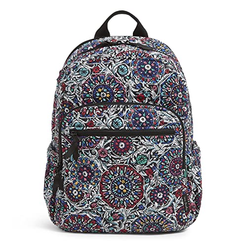 Vera Bradley Stained Glass Medallion Campus Backpack