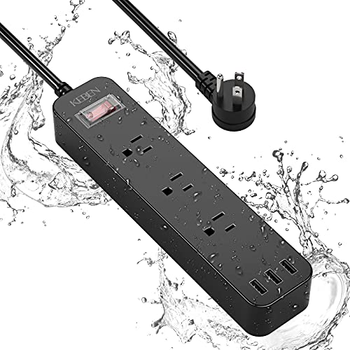 Outdoor Power Strip Weatherproof with USB Ports