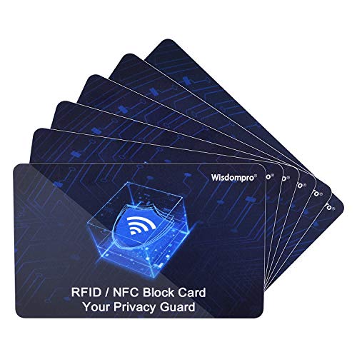 Wisdompro RFID Blocking Cards - Protect Your Cards with Ease