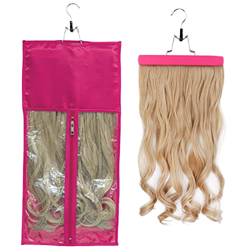 RJMBMUP Hair Extension Satin Storage Bag
