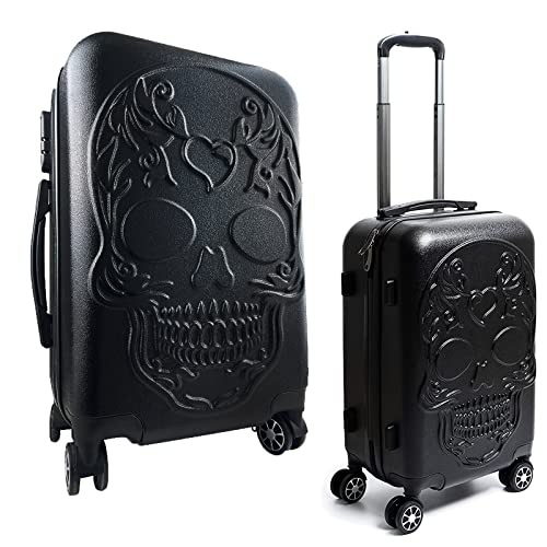Sugar Skull Travel Suitcase