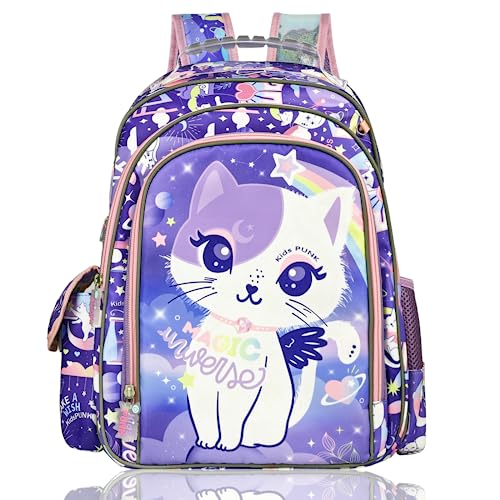 Cute Cat Backpack for Girls