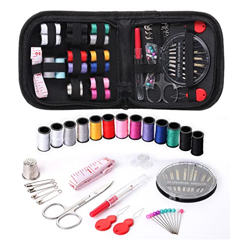 2024 Sewing Kit Travel Sewing Kit With 42 Sewing Supplies Professional Mini  Sewing Kit For Emergencies At