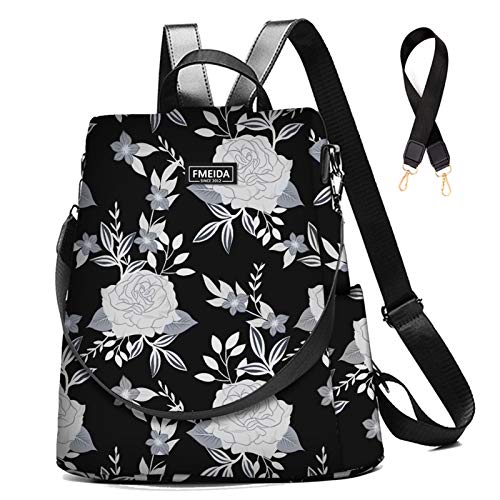 Nylon Backpack Purse for Women