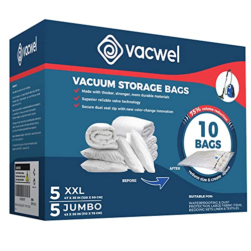 Vacwel 10-Pack Variety - Vacuum Storage Bags
