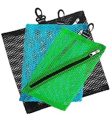 Vaultz Console Mesh Storage Bags, 3 Pack