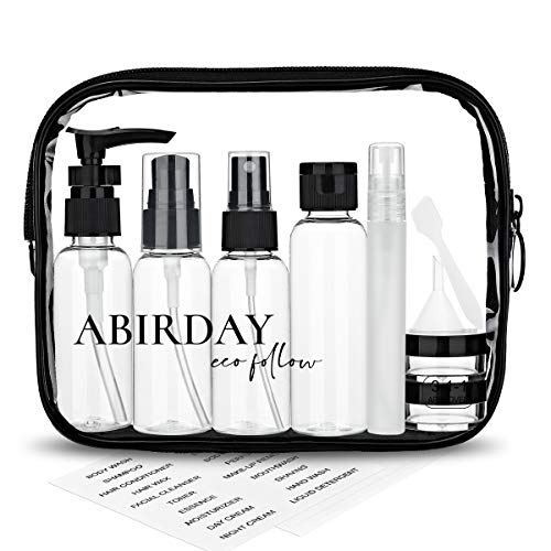 ABIRDAY Travel Bottles & Toiletries Accessories Set