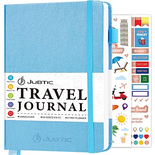 JUBTIC Travel Journal with Budget Tracker and Checklist