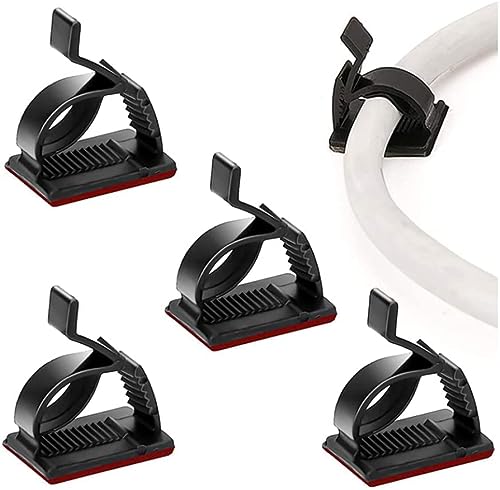 SOULWIT Cable Management Clips - Organize Your Cables Effortlessly!