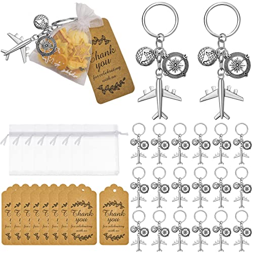 Henoyso Airplane Keychain Party Favor (45 Pcs) Henoyso Airplane Keychain Party Favor (45 Pcs)