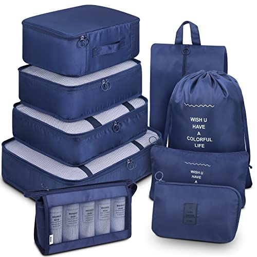 Mossio Set of 9 Luggage Organizer